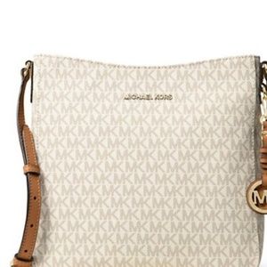 Michael Kors Jet Set Beige and Brown Brand New !!